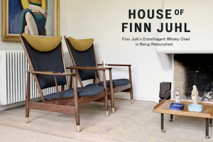 フィン・ユールの贅沢な椅子「ウイスキーチェア」が復刻します。